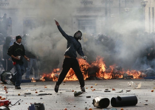 Post image for Žižek on Greece: a permanent economic emergency