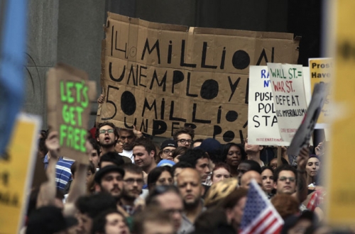 Post image for Wall Street protests swell, spread and go viral across US